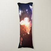 Ggloeiende nachtvlinders lichaamskussen (Voorkant Verticaal)