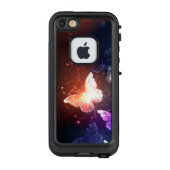 Ggloeiende nachtvlinders LifeProof iPhone hoesje (Achterkant)
