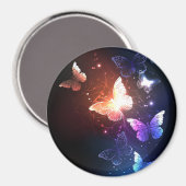Ggloeiende nachtvlinders magneet (Voorkant / Achterkant)