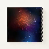 Ggloeiende nachtvlinders notitieboek (Achterkant)