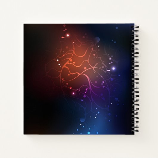 Ggloeiende nachtvlinders notitieboek (Achterkant)