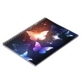 Ggloeiende nachtvlinders notitieboek (Linkerzijde)