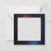 Ggloeiende nachtvlinders notitiekaartje (Achterkant)