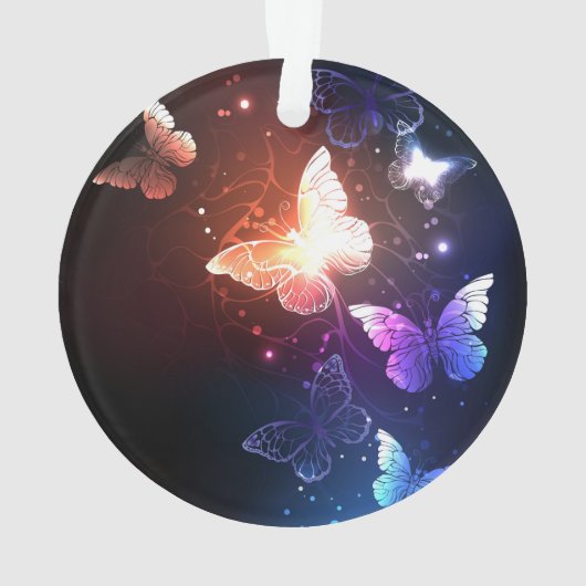 Ggloeiende nachtvlinders ornament (achterkant)