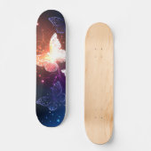 Ggloeiende nachtvlinders persoonlijk skateboard (Voorkant)