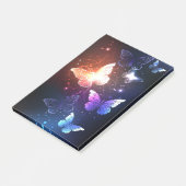 Ggloeiende nachtvlinders post-it® notes (Schuin)