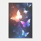 Ggloeiende nachtvlinders post-it® notes (Voorkant)