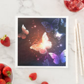 Ggloeiende nachtvlinders servet (Insitu)