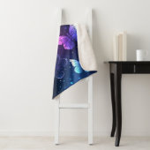 Ggloeiende nachtvlinders sherpa deken (In situ)