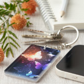 Ggloeiende nachtvlinders sleutelhanger (Voorkant Rechts)