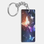 Ggloeiende nachtvlinders sleutelhanger (Voorkant Links)