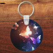 Ggloeiende nachtvlinders sleutelhanger (Voorkant)