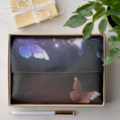 Ggloeiende nachtvlinders tissuepapier (Geschenk)