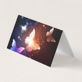 Ggloeiende nachtvlinders visitekaartje (Achterkant)