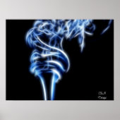 Ggloeiende rook poster (Voorkant)