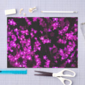 Ggloeiende roze ventilatorverlichting tissuepapier (Craft)