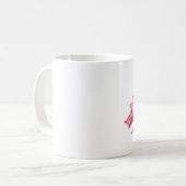 Ggloeiende schoonheid koffiemok (Voorkant links)