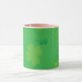 Ggloeiende Shamrocks Mok (Midden)
