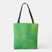 Ggloeiende Shamrocks Tote Bag (Achterkant)