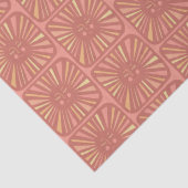 Ggloeiende zondebok en roze zonnestraaltje tissuepapier (Detail)