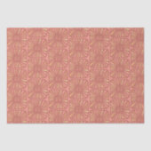 Ggloeiende zondebok en roze zonnestraaltje tissuepapier (Voorkant)