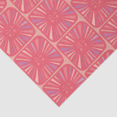 Ggloeiende zondebok en roze zonnestraaltje tissuepapier (Detail)