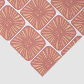 Ggloeiende zondebok en roze zonnestraaltje tissuepapier (Detail)