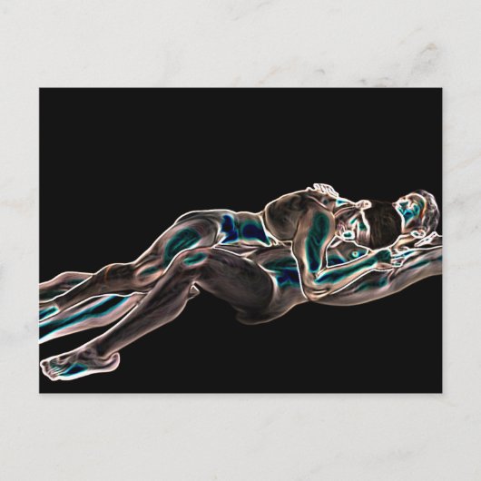 Ggloeiliefde Briefkaart (Voorkant)