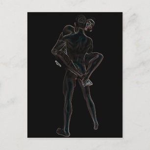 Ggloeiliefde Briefkaart