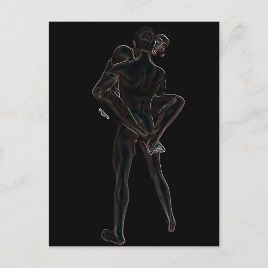 Ggloeiliefde Briefkaart (Voorkant)