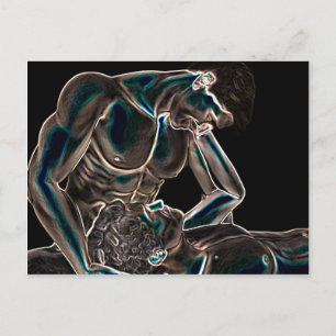 Ggloeiliefde Briefkaart