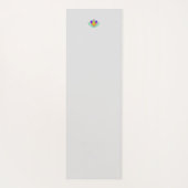 Ggloeiroze Mandala Yoga Mat (Achterkant)