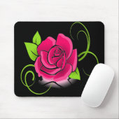 Ggloeiroze Rose Muismat (Met muis)