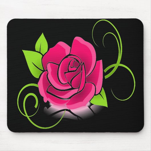 Ggloeiroze Rose Muismat (Voorkant)