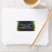 Ggloing Neon Stars Joods huwelijksuitnodiging Etiket (Insitu)