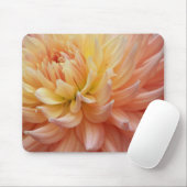 Ggloing Pink Dahlia Bloom Floral Muismat (Met muis)