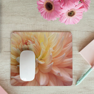 Ggloing Pink Dahlia Bloom Floral Muismat