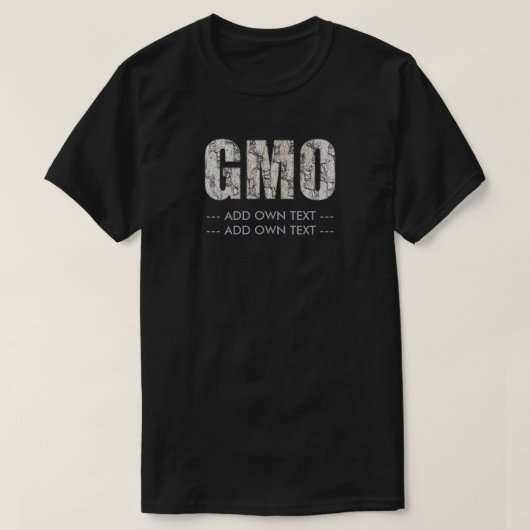 GGO (eigen tekst toevoegen) T-shirt (Design voorkant)