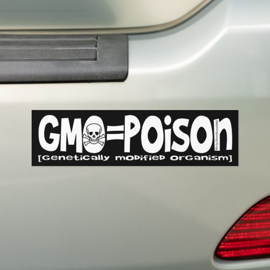 GGO=Poison Bumpersticker (Op auto)