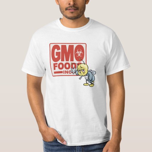 GGO-voedingsmiddelen Inc. T-shirt (Voorkant)