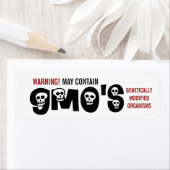 GGO-waarschuwingsetiket Etiket (Insitu)