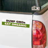 GGO's pomp - Eat Organic bumper sticker (Op Truck)