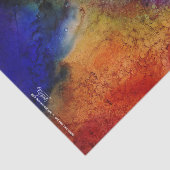 GGs Magic Yupo Alcohol Ink Painting Tissuepapier (Detail)