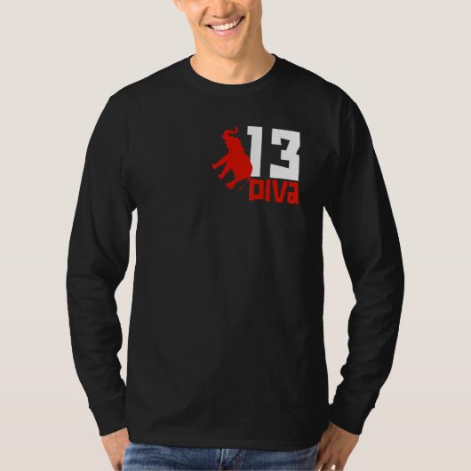 Ggt Elephant 13 Diva T-shirt (Voorkant)