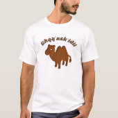 Ghą́ ą́asks idii - camel in navajo t-shirt (Voorkant)