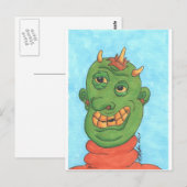 Ghaaring Ghoul Briefkaart (Voorkant / Achterkant)