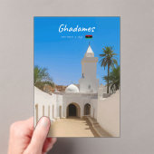 Ghadames, Libië - Witte Moskee Acryl Uitnodigingen (Insitu (Draagbaar))