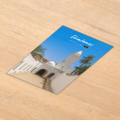 Ghadames, Libië - Witte Moskee Acryl Uitnodigingen (Laagn)