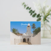 Ghadames, Libië - Witte Moskee Briefkaart (Staand voorkant)