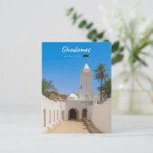 Ghadames, Libië - Witte Moskee Briefkaart (Staand voorkant)